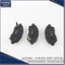 Pastilhas de freio D1592-8804 para peças de automóveis Nissan Sylphy