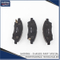 Pastilhas de freio D1592-8804 para peças de automóveis Nissan Sylphy