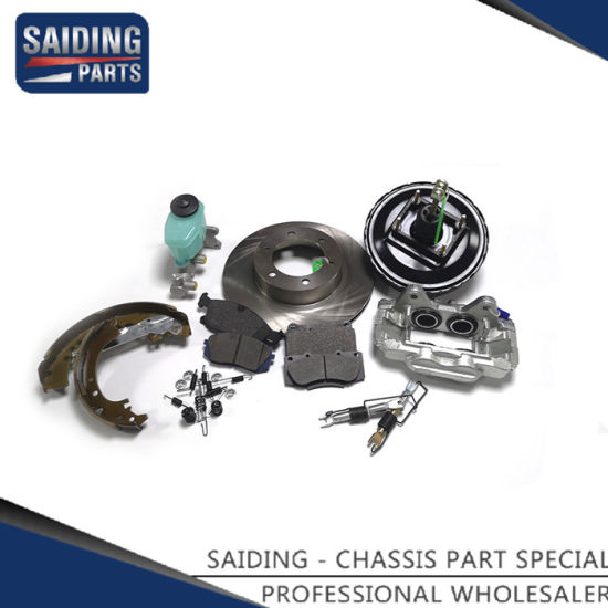 Pastilhas de freio de peças de automóvel genuínas Saiding 04466-48140 para Lexus 450h Ggl15 04466-48140